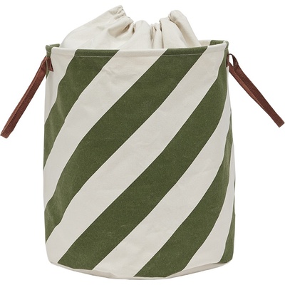 OYOY Кош за съхранение Sakki, зелено-бежов (L301307)