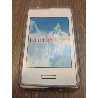 LG Силиконов калъф за lg l3 2 прозрачен