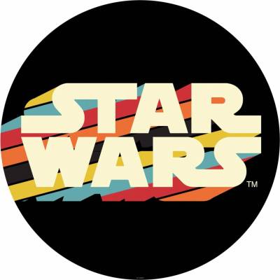 Komar Samolepicí vliesová fototapeta Dot Star Wars Typeface pr. 125 cm