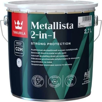 Metallista 2v1 C polomatná 2,7 l biela