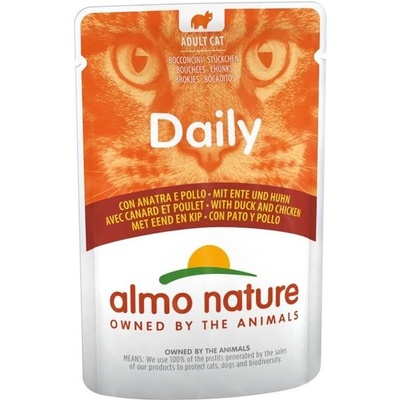 Almo Nature Daily Menu cat kuře a kachna 70 g