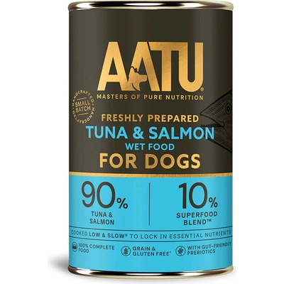 AATU Dog Tuna n Salmon 400 g