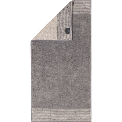 Cawö ručník Luxury Home Two Tone 590 grafitová 30 x 50 cm