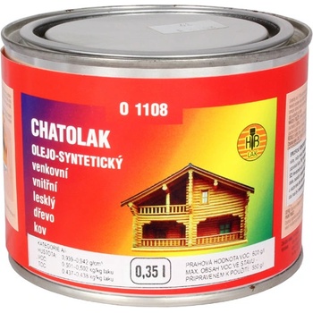 Chatolak O 1108 olejo-syntetický lak 4 l