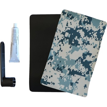 Gladiator Sada na opravu člnov - látka čierna/camo