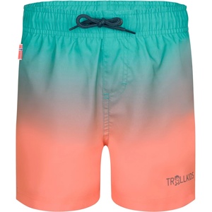 Trollkids Детски бордшорт Trollkids Kid's Haukland Shorts Boardshorts - Aqua Mint / Vivid Orange - размер 116 (EU) (750-2498-0215)