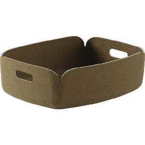 Muuto Кошница за съхранение Restore ниска 31 x 40 см каки (13311)