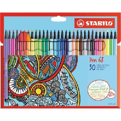 Stabilo Pen 68 1mm 30barev