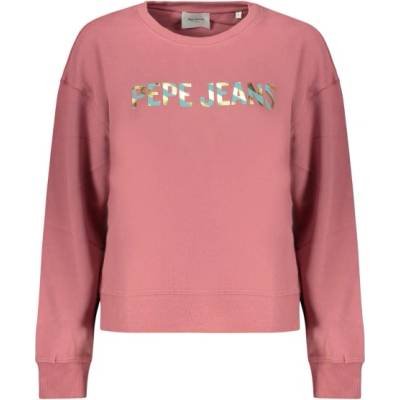 Pepe Jeans Дамски суитшърт с цип pepe jeans, Размер s, Цвят Роза (pl5800099celeste_rs371)