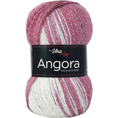 Příze Angora Luxus Simli Batik 5726