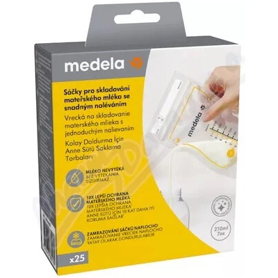 Medela sáčky pro skladování mateřského mléka 25ks
