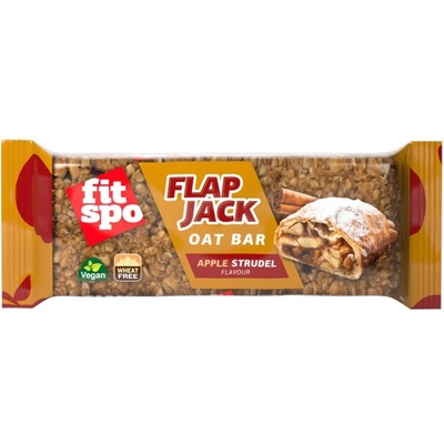 FIT SPO Flap Jack - Energy Oat Bar [80 грама] Ябълков щрудел