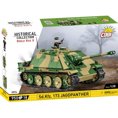 COBI 2574 World War II 1:28 Německý těžký stíhač tanků Sd.Kfz. 173 JAGDPANTHER – Hledejceny.cz