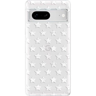 Púzdro iSaprio Stars Pattern - white - Google Pixel 7 Pro 5G
