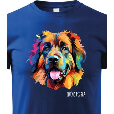 Dětské tričko Leonberger Modrá Canvas Dětské tričko 2564