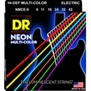 DR Strings Multi Color 10