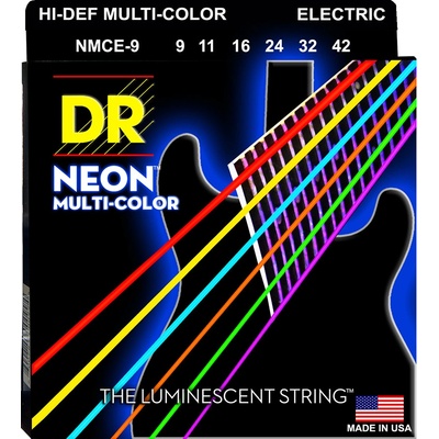 DR Strings Multi Color 10