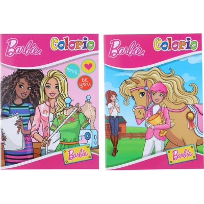 Omaľovánka Barbie A4 32 str -Disney