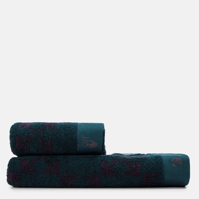 OFF WHITE Хавлиена кърпа OFF WHITE Towels - Aubergine