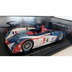 Spark Модели на автомобили и мотоциклети модел 1/18 Audi R8 Playstation Le Mans 2005 - 1: 18 (дължина 25cm) (TRS6684-3931)