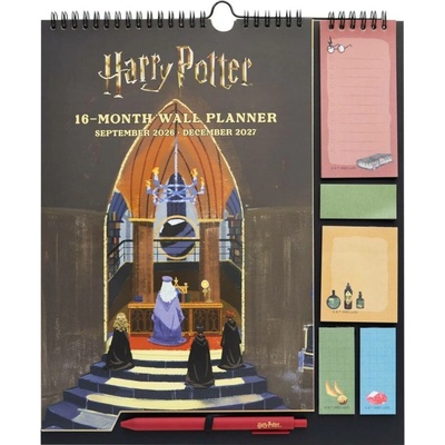 Nástěnný plánovač Harry Potter 2026/27