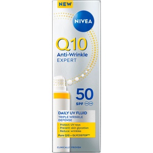 Nivea Q10 Флиуд против гликация и бръчки, SPF50, 40 ml - baby
