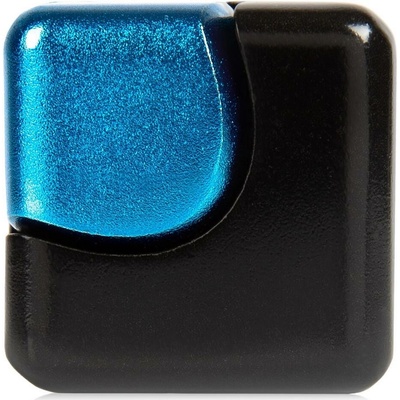 Kocka Spinner Cube čierna a modrá