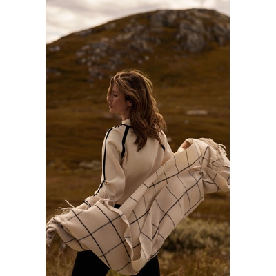 Moodo Шал на квадрати бял Moodo Moodo | Byal | ЖЕНИ | ЕДИН РАЗМЕР