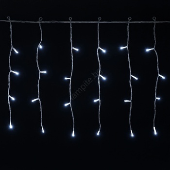 Aigostar - LED външен коледен гирлянд 200 LED/3, 6 W/230 V/8 режима 10 x 0, 4 m IP44 студено бяло (AI2172)