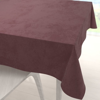 Biante Sametový čtvercový ubrus Velvet Premium SVP-019 Hnědofialový 110x110 cm