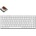 Keychron K3 Pro White QMK/VIA Gateron Low Profile Brown Switch (K3P-O3)
