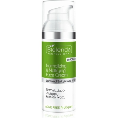Bielenda Professional Acne Free ProExpert normalizující matující krém pro problematickou pleť 50 ml
