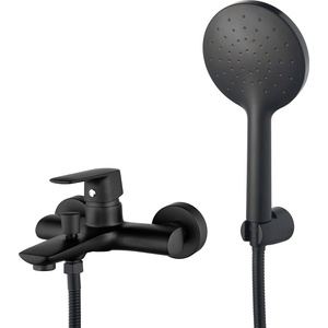 Cascada Едноръкохватков смесител за вана/душ Cascada Life Black (3445532)