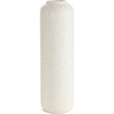 Dekoratívna váza ALEXA Ø15x49 cm - krémová