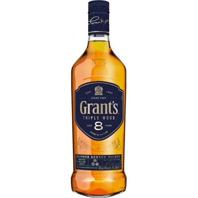 Grant's Triple Wood 8y 40% 0,7 l (čistá fľaša)