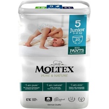 Moltex Pure & Nature natahovací Junior 9-14 kg 20 ks