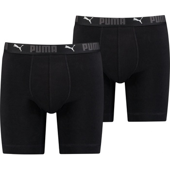 PUMA Sport Cotton Long Boxers 2P Размер: L / Цвят: черен