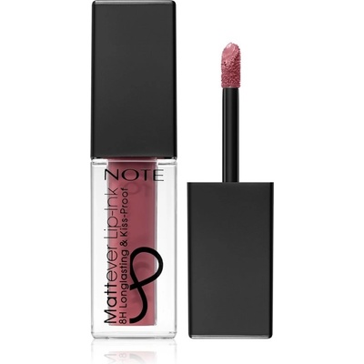 Note Cosmetique Mattever Lip-ink tekutý rúž s matným finišom 07 Mouve On 4,5 ml