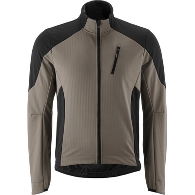 Gonso Мъжко термо яке за колоездене Gonso Trail Jacket Softshell Cycling jacket - Grey Phoenix / Black - размер M (051-1319-0212)