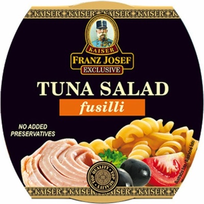Kaiser Franz Josef Exclusive tuniakový šalát fusilli 160 g
