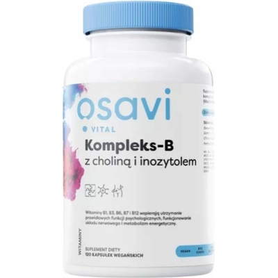 Osavi cholín & inositol complex-b 120 vegánskych kapsúl