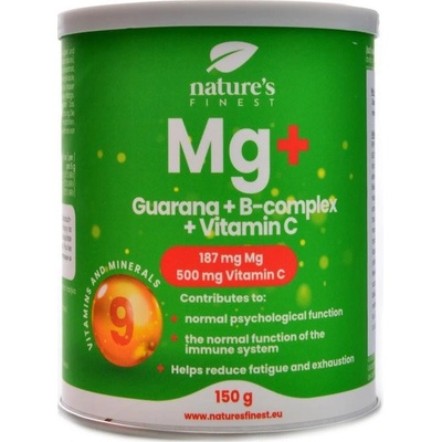 Natures Finest Nutrisslim Guarana + Magnesium + B-Complex + VitaminC 150 g