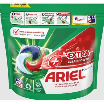 Ariel +Extra clean kapsule 36 PD