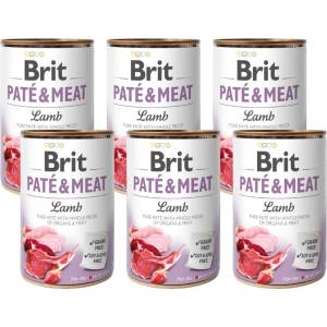 Brit Брит пате и агнеско месо 6x400г