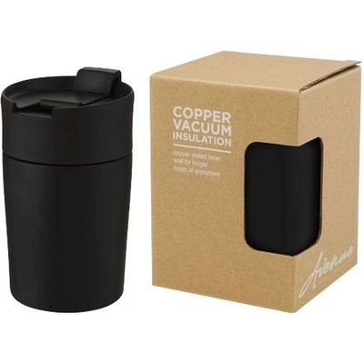 Avenue Měděný hrnek s vakuovou izolací Jetta černá 180 ml