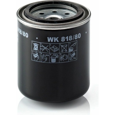 Palivový filter MANN-FILTER WK 818/80
