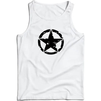 Image 1 of DRAGOWA Мъжки потник Star, бял, 160 г/м2 (7920)