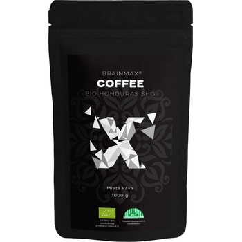 BrainMax Coffee Coffee Honduras SHG, мляно, BIO, 1000 g *CZ-BIO-001 сертификат