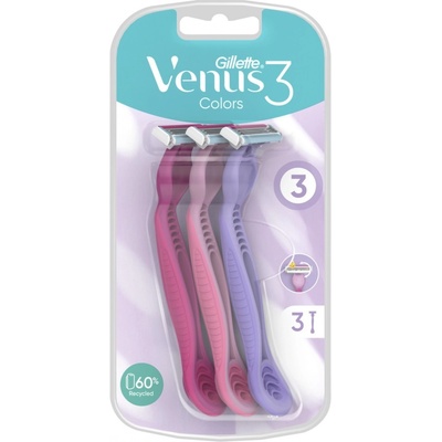 Gillette Venus 3 Colors 3 ks