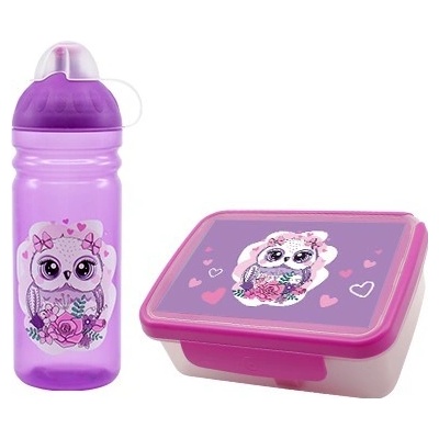 Set R&B box a fľaša Princezná a jednorožec 500ml